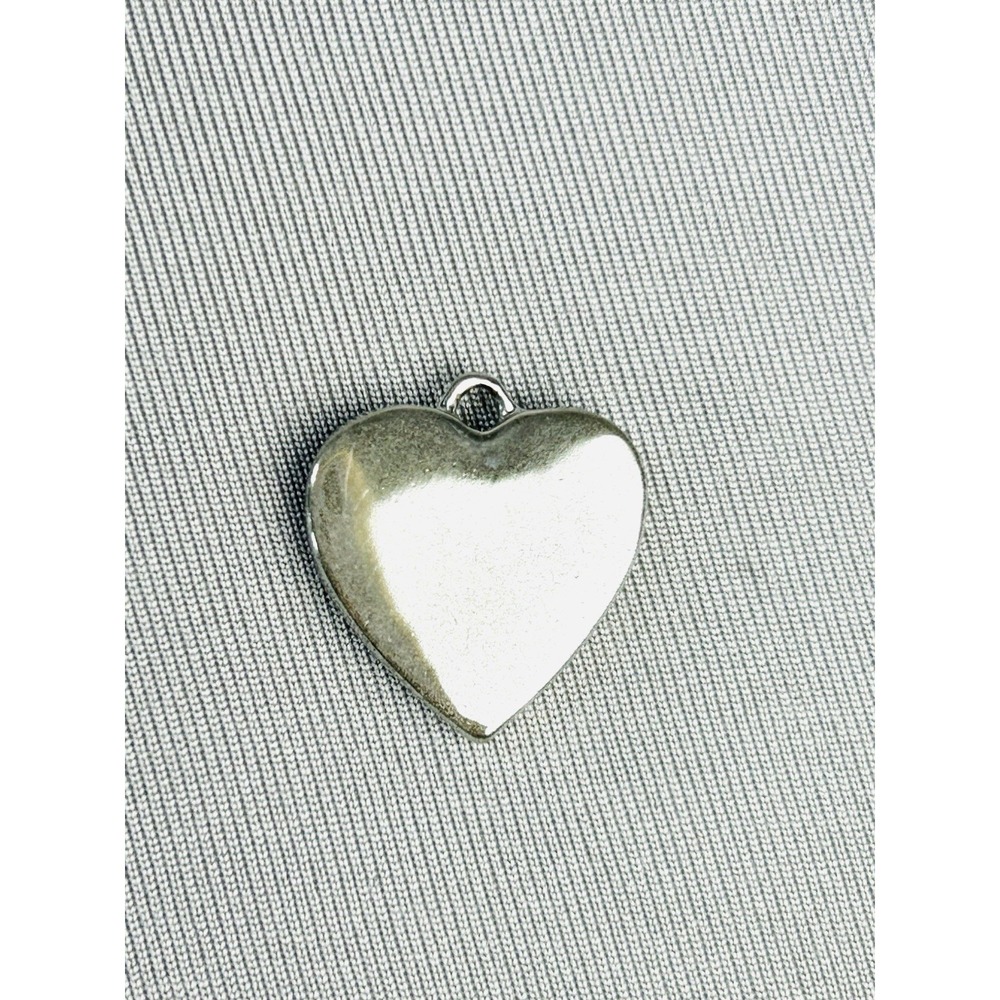 Nine West Puffy Heart Metal Charm Pendant READ‎